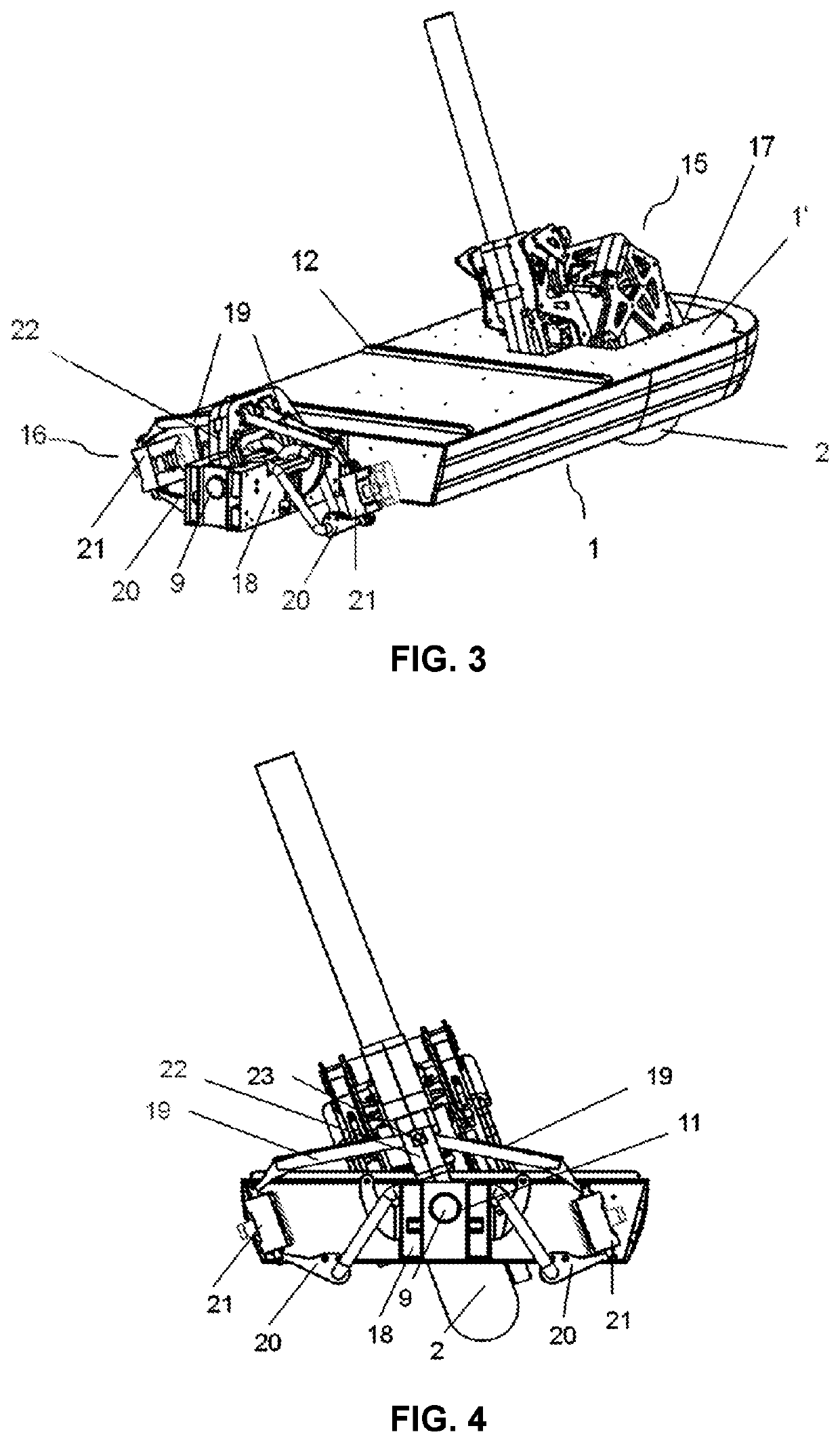 Chassis for Electric Cargo Vehicles and Electric Vehicle Comprising Said Chassis