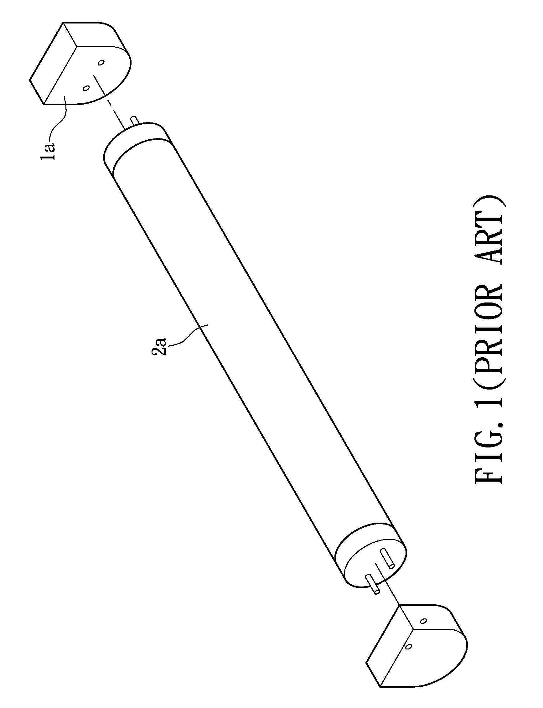 Flat tubularlamp