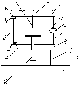 Workpiece shooting device provided with background screen
