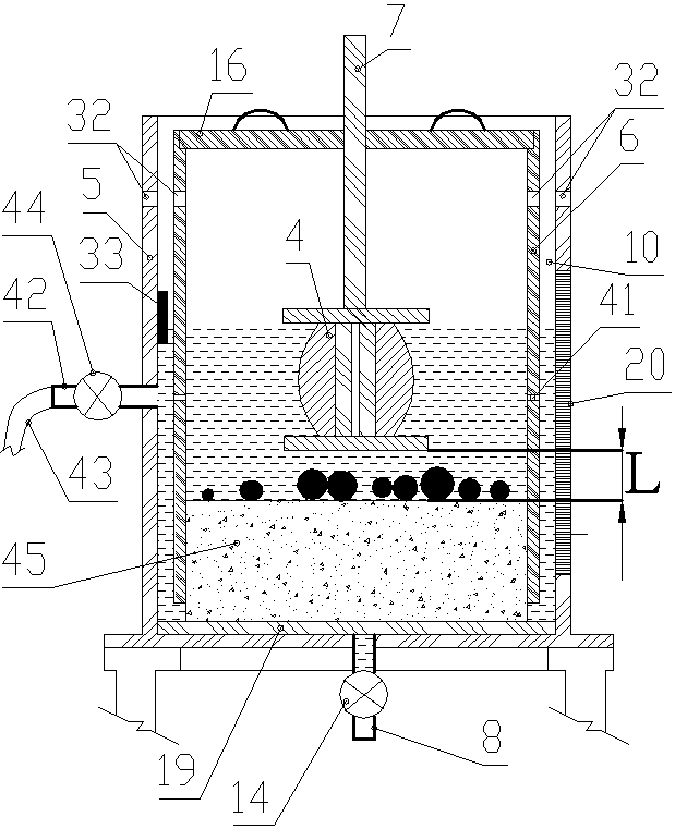 Concrete impact and abrasion test system and its test method