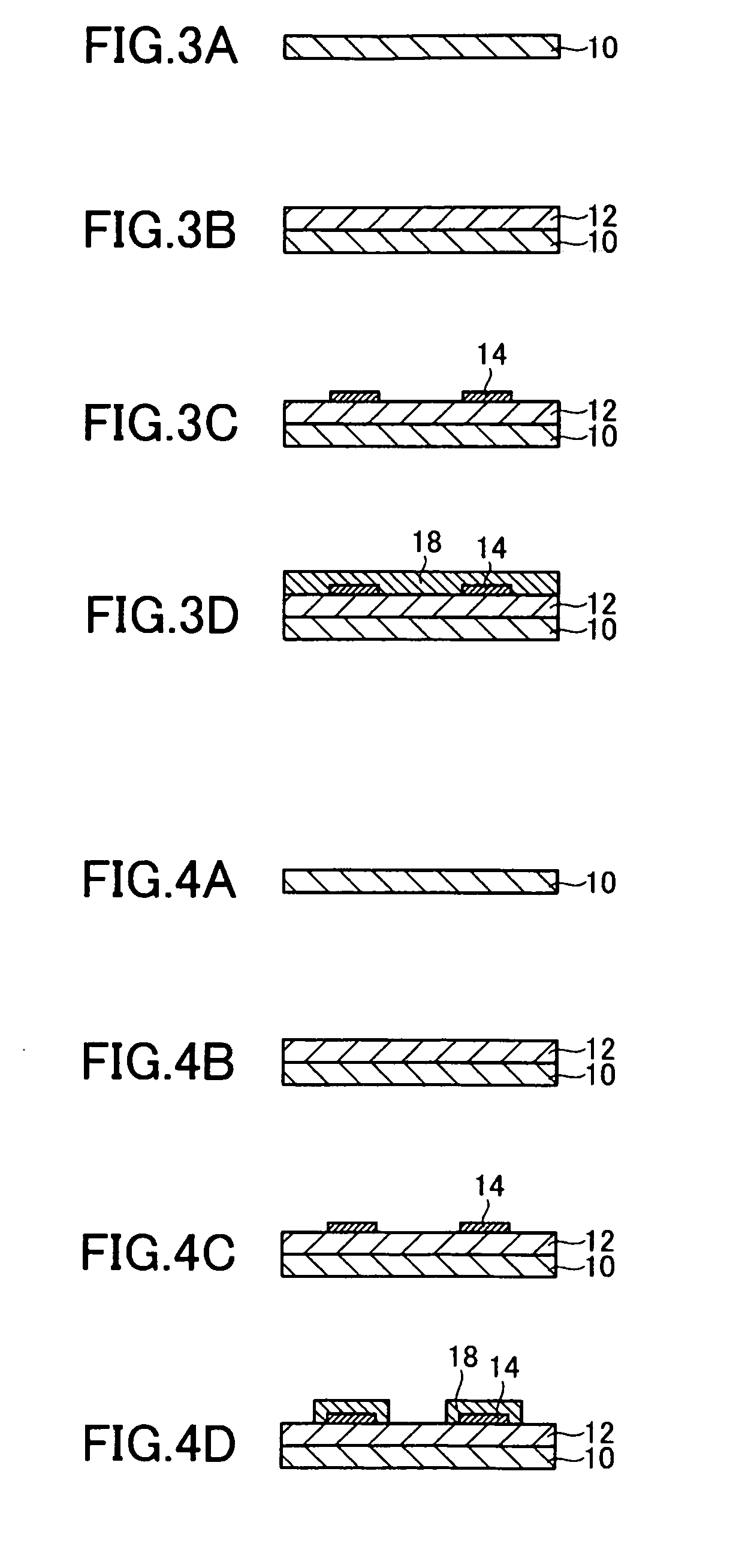 Method of forming wiring board and wiring board obtained