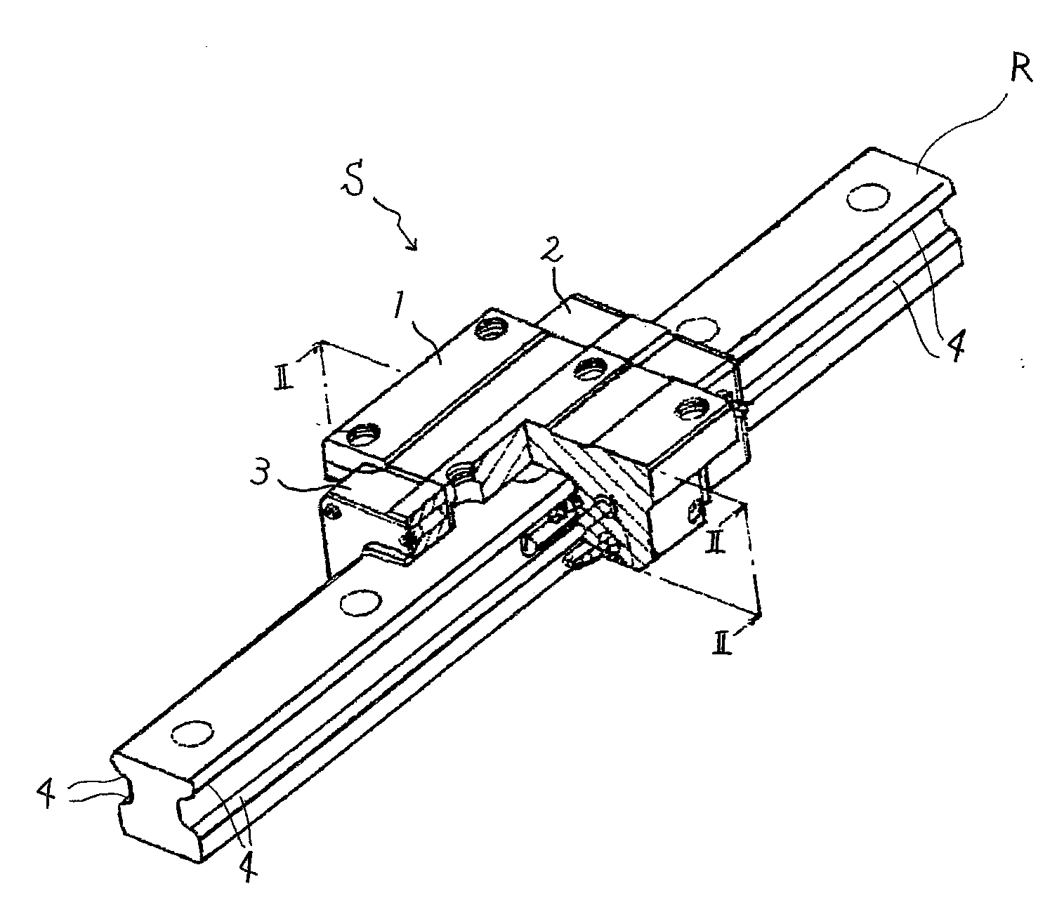 Slider For Linear Motion Rolling Guide Unit