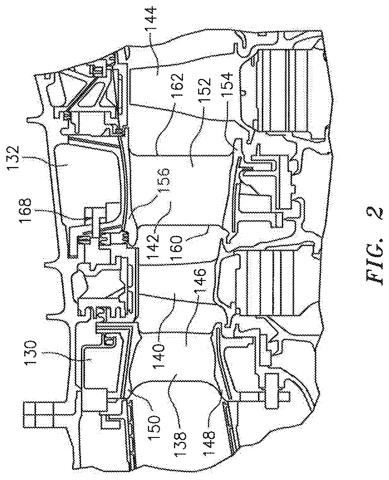 Vane airfoil cooling air communication