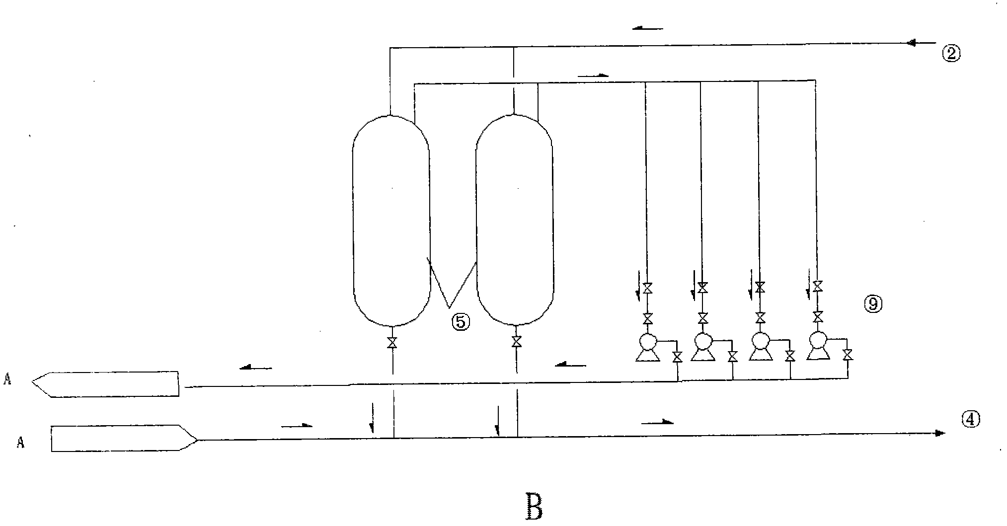 Unsaturated polyester resin-tail gas purification control system