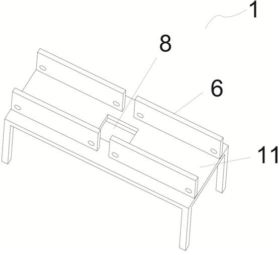 Concrete preparing device with screening function