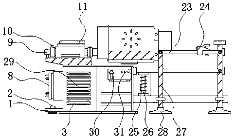 Steel bar straightening machine with adjustable compression strength