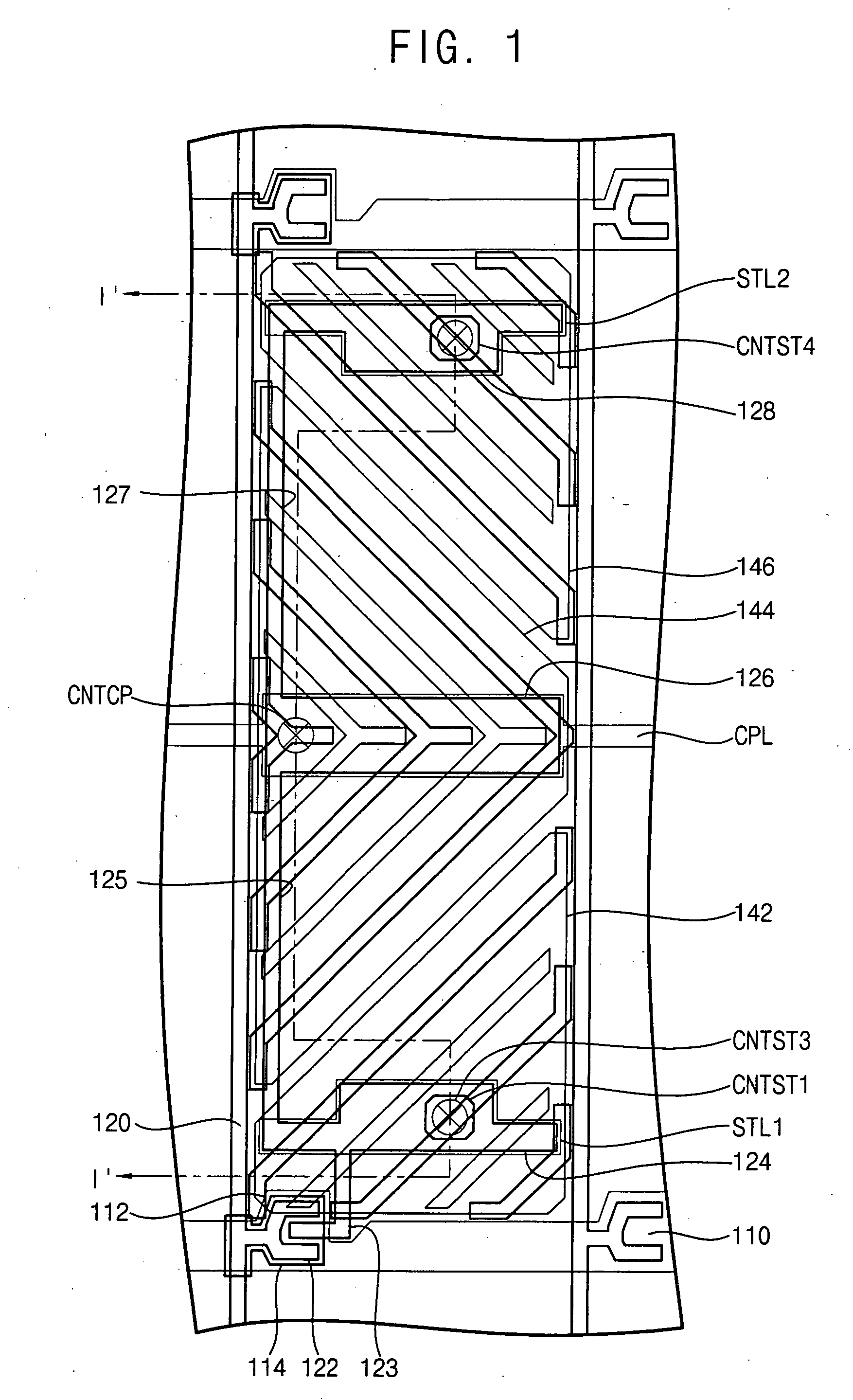 Array substrate, liquid crystal display panel having the same and liquid crystal display device having the same