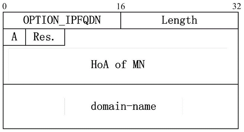 A dynamic dns update method for pmipv6
