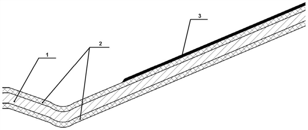 Space engine jet pipe and spacecraft