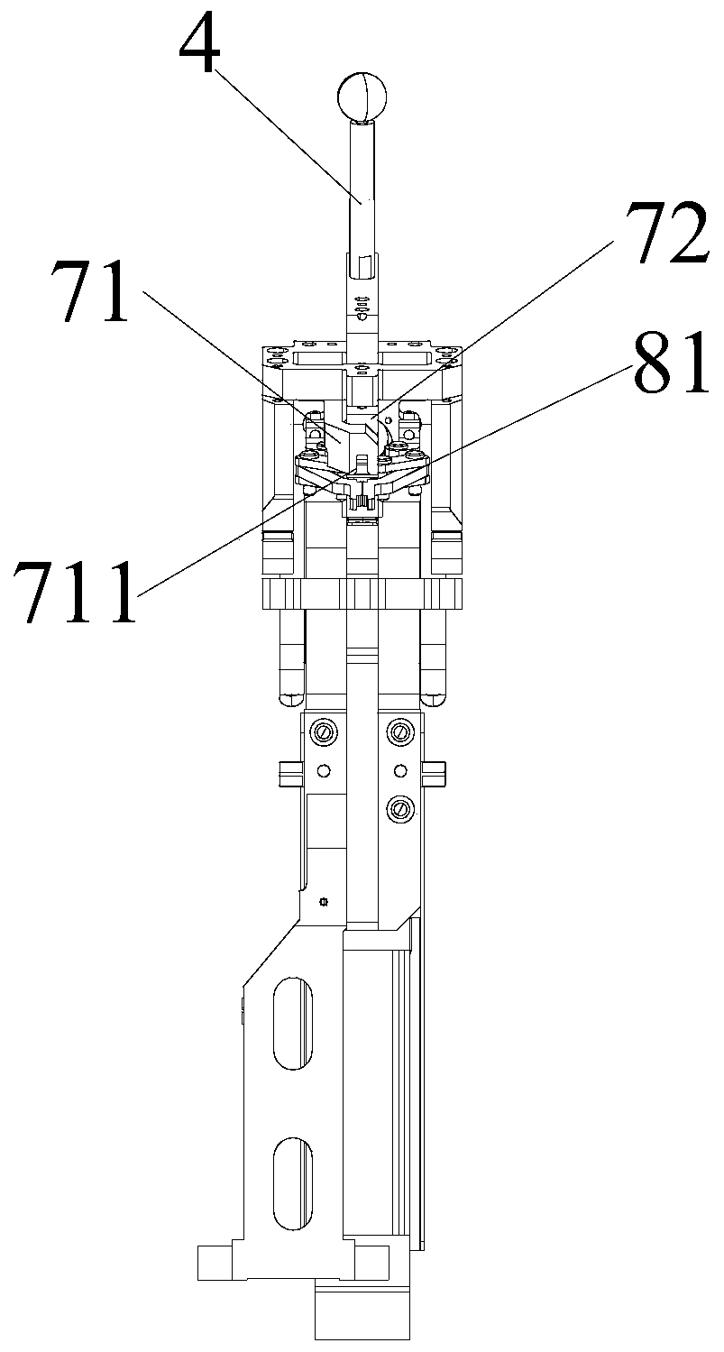 A lock positioning tooling