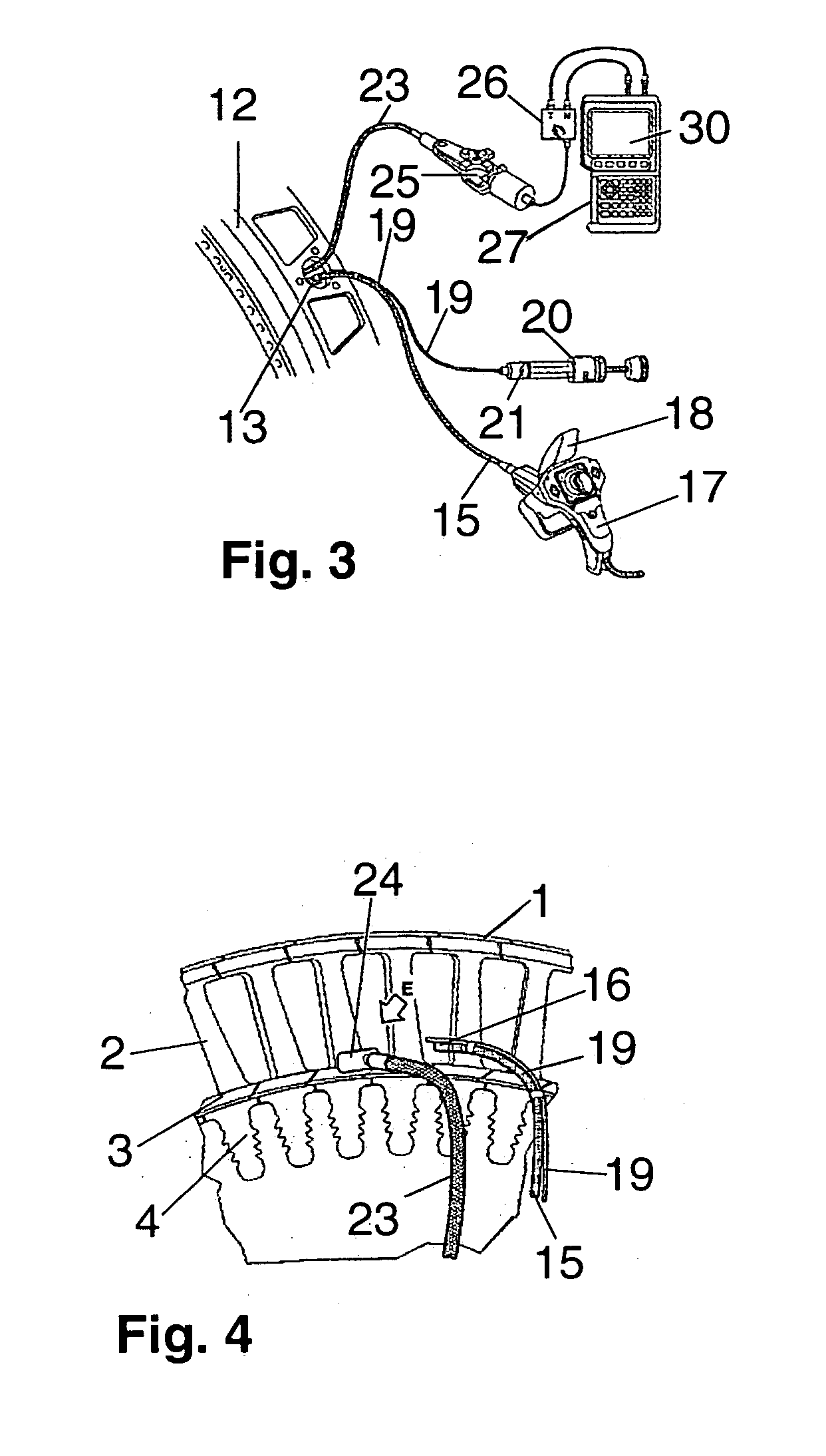 Method and apparatus for non-destructive testing of components of gas turbine engines made of monocrystalline materials