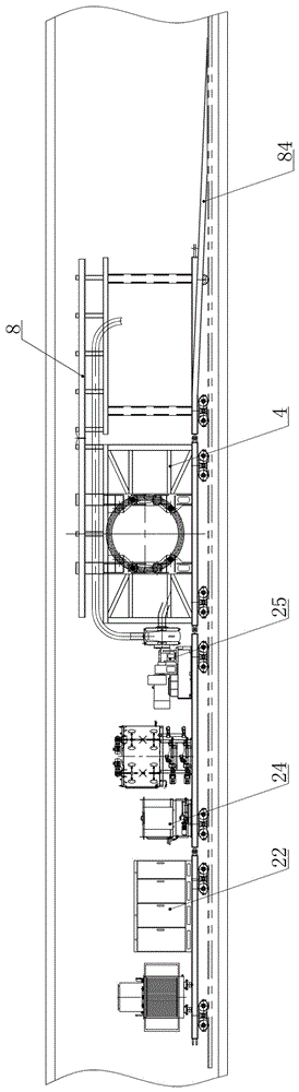 Shield tunneling machine for tunnel connecting passageway and connecting passageway tunneling method of shield tunneling machine