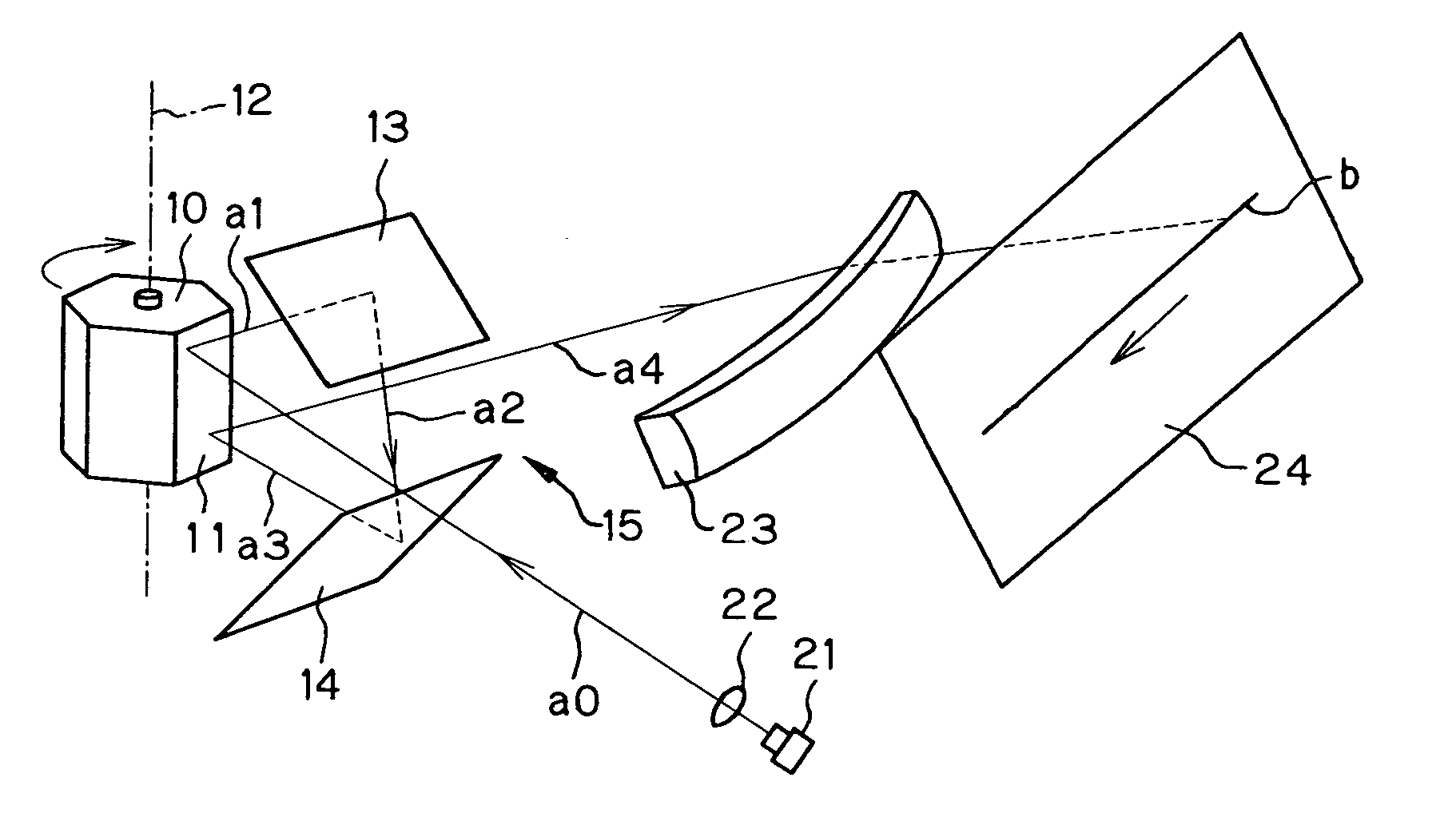 Optical scanner, and mechanism for cleaning optical scanner cover glass