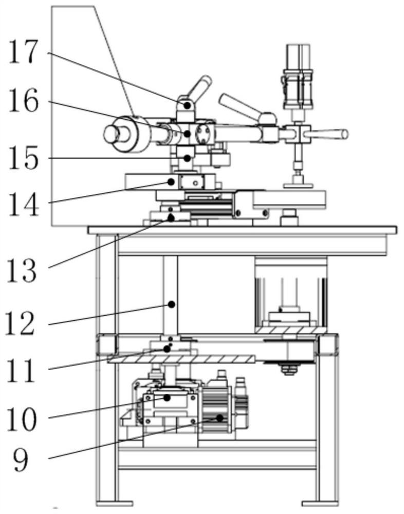 Automatic belt error polishing CNC single-axis equipment and its process method