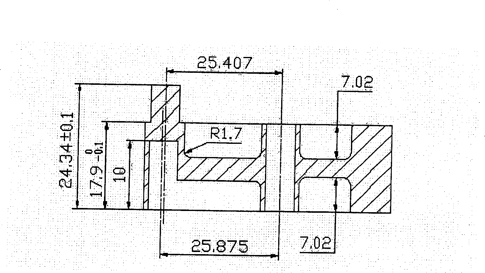 A method for preparing blades of adjustable nozzles used in a turbocharger of engines by using powders as the raw material
