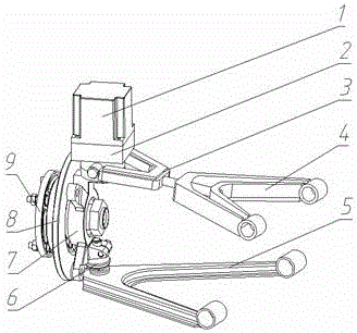 Integrated drive-by-wire independent steering system based on double wishbone suspension