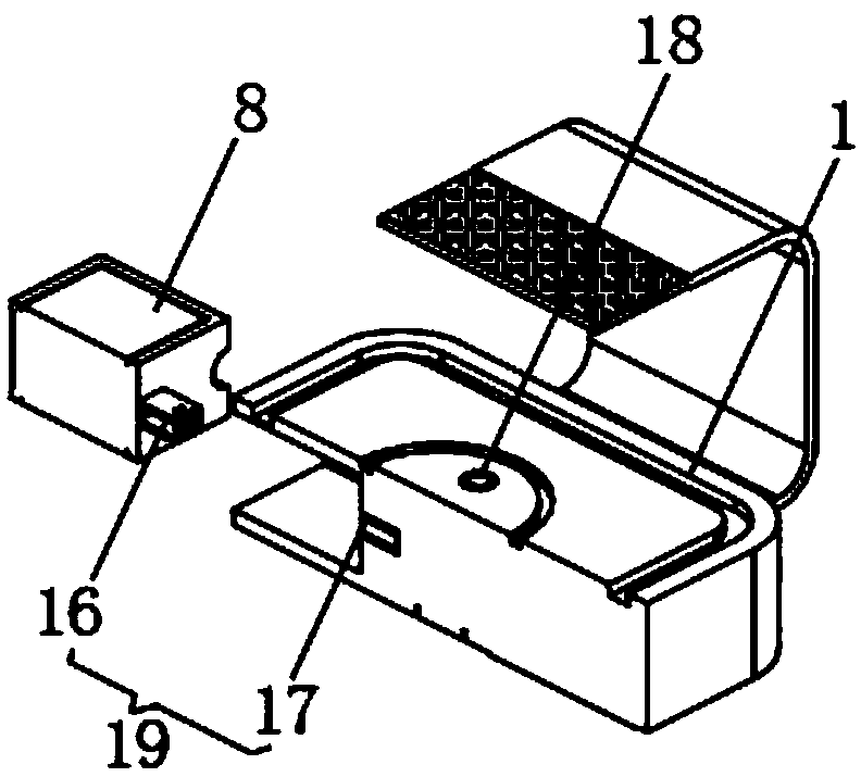 Diagnosis and examination device for treating diabetes for medical department