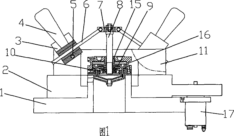Turbine blade CT detection device and detection method
