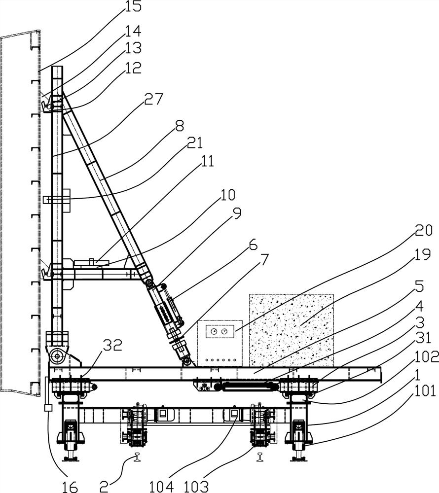 Quick loading and unloading construct for heavy construct and manufacturing method thereof