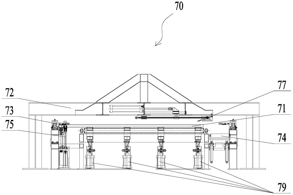 Equipment and method for producing container side panels