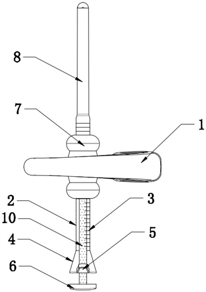 Medical auditory meatus administration device