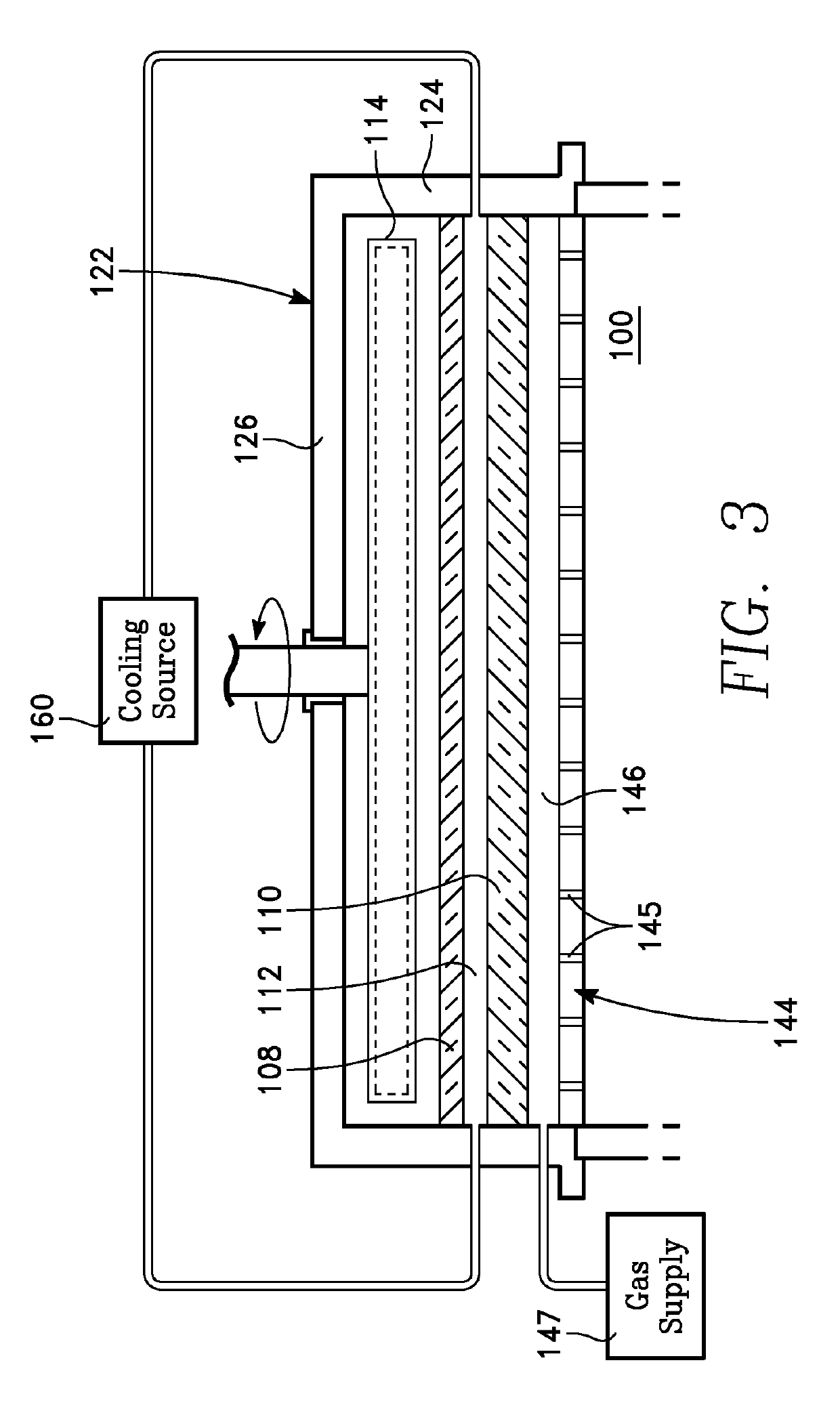 Workpiece processing chamber having a thermal controlled microwave window