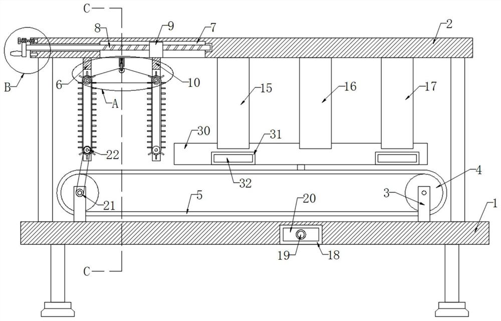 Manufacturing device for processing high-thermal-conductivity material of multilayer aluminum-based cored printed circuit board