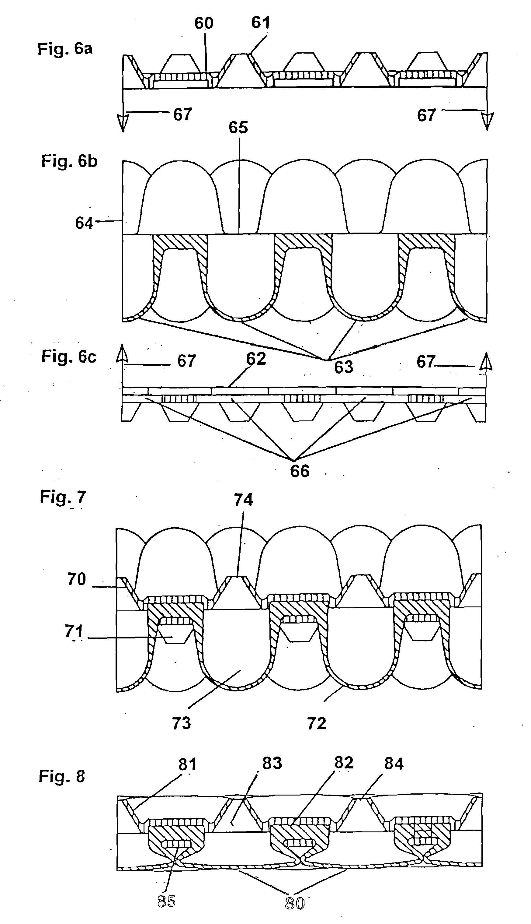 Flexible Formed Sheets for Treating Surfaces