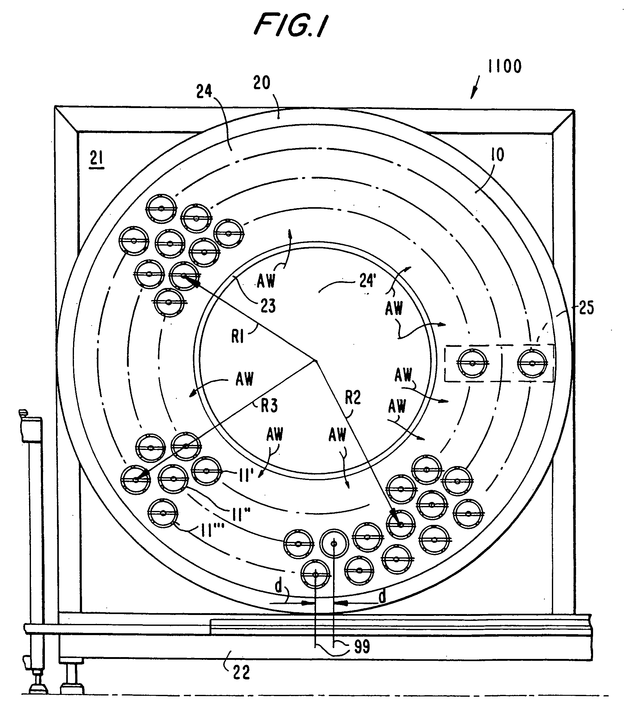 Heating oven for dynamo-electric machine component manufacture