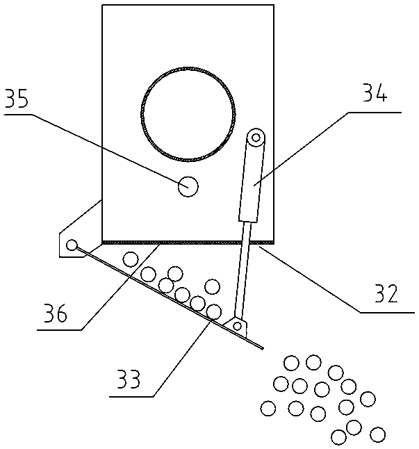 A material pneumatic conveying system with cleaning and collecting functions