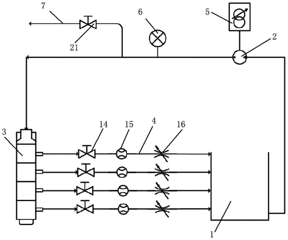 Experimental device and method for mechanical plugging of a plugging ball