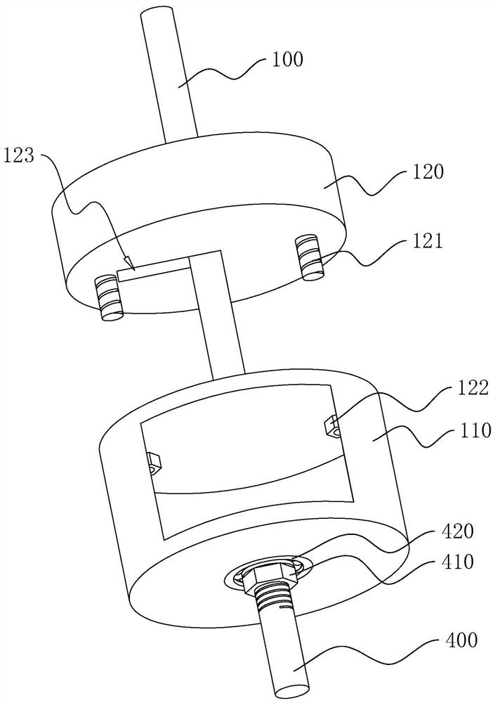 Optical cable traction connector capable of reducing core breakage rate of optical cable
