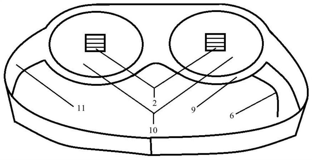 Acousto-optic induction brain vision device