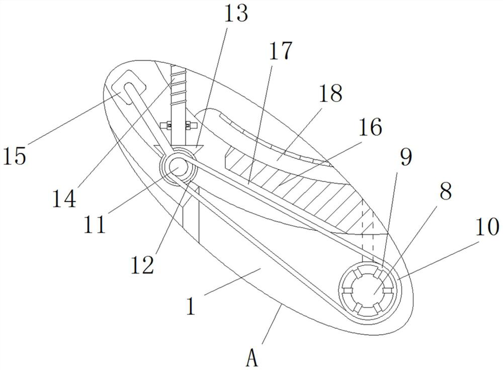 Intravenous injection training device for medical education practical training