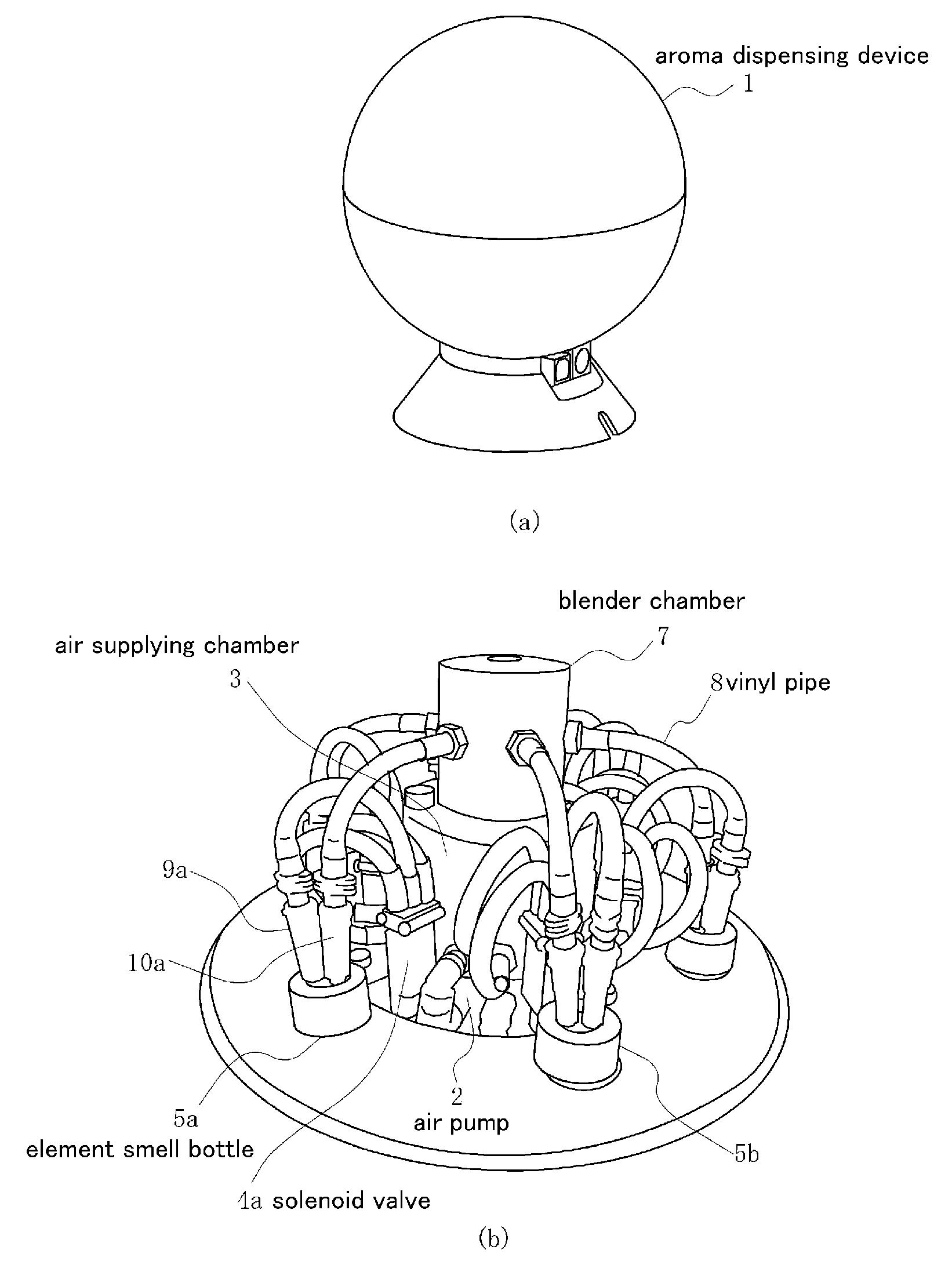Perfume Compounding Method and Perfume Compounding Device