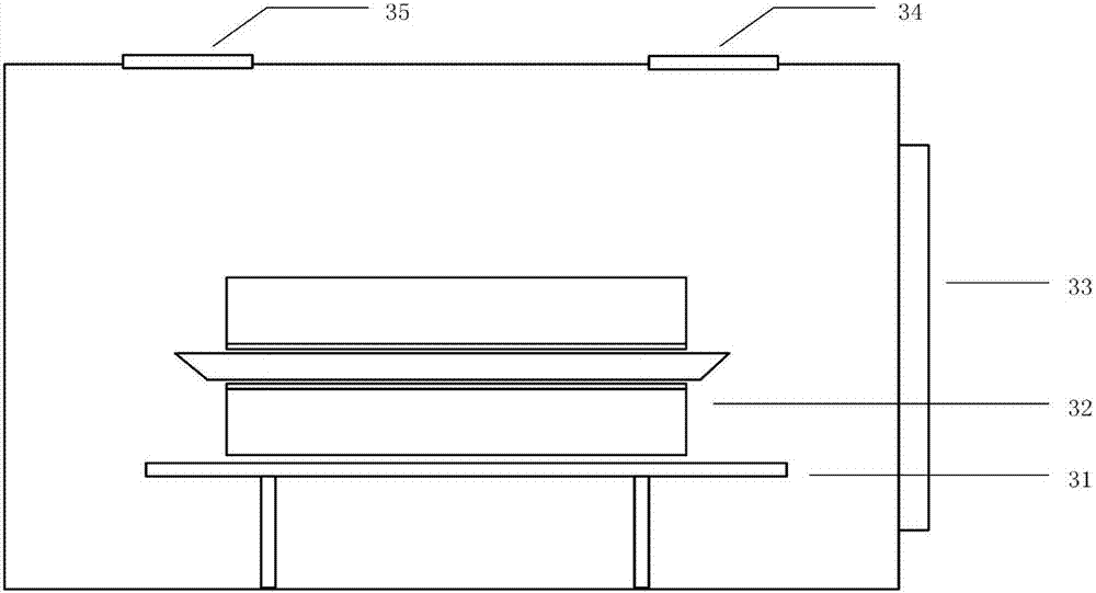 Slab laser crystal package method and slab laser crystal