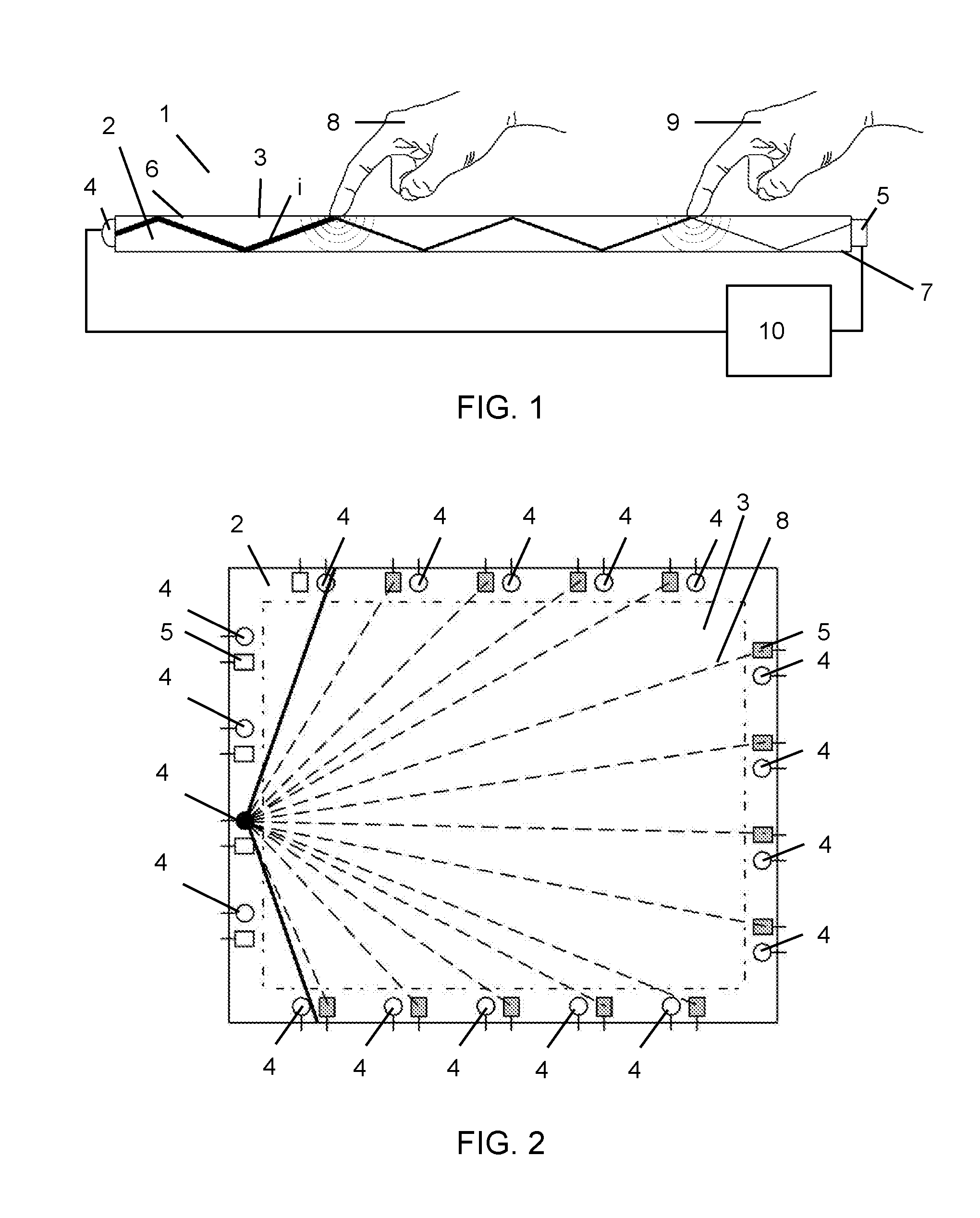 Printed Circuit Assembly And A Touch Sensitive System Comprising The Assembly