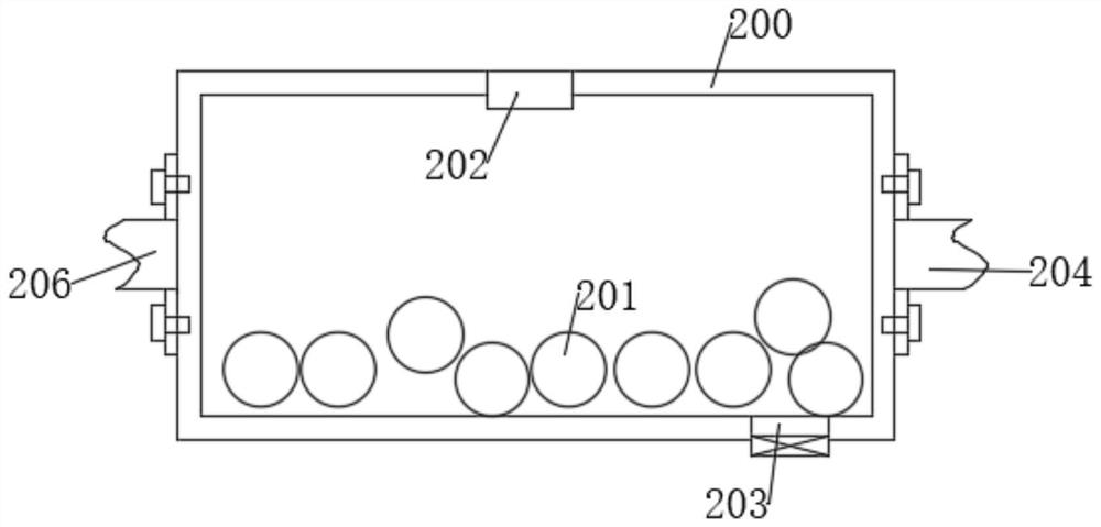 Continuous ball mill for ceramics