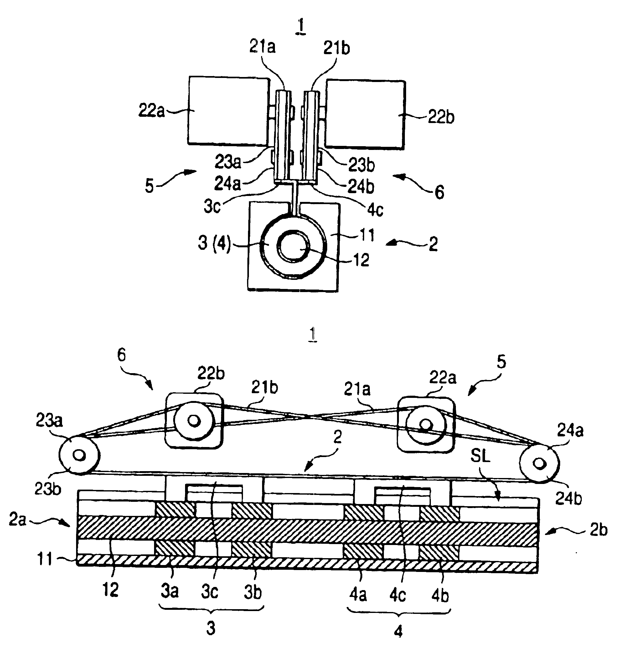 Coaxial type impedance matching device