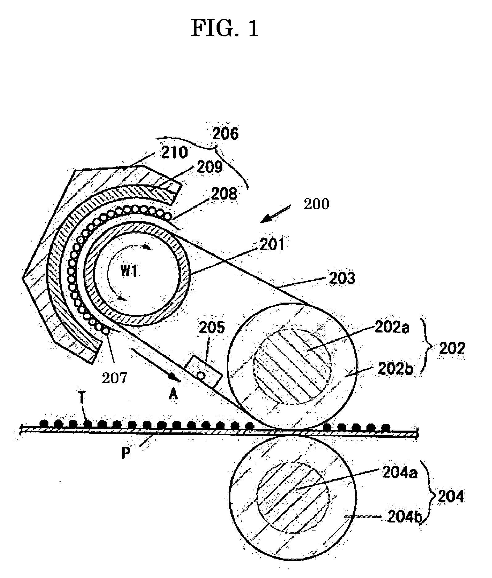 Image-fixing apparatus, and, image-forming apparatus