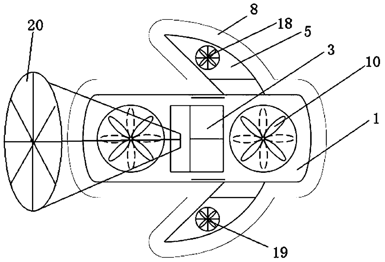 Self-generating electricity electric flying automobile