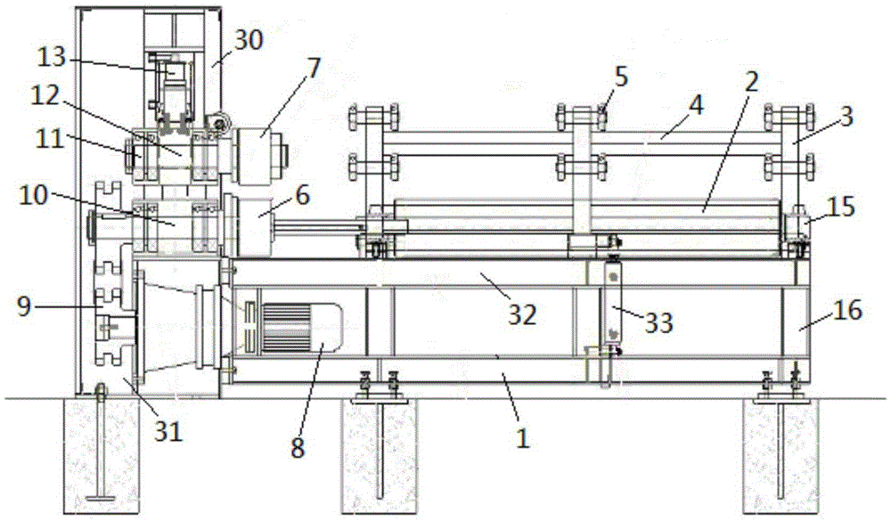 Roller nosing machine