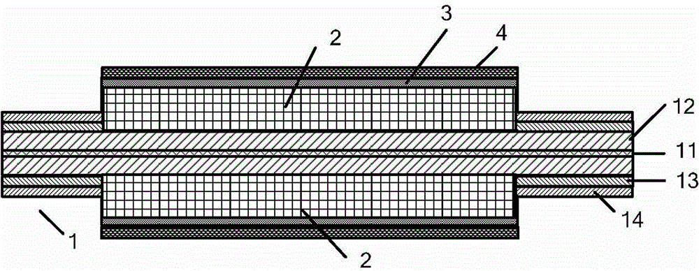 Device used for fiber laser and capable of filtering out cladding light