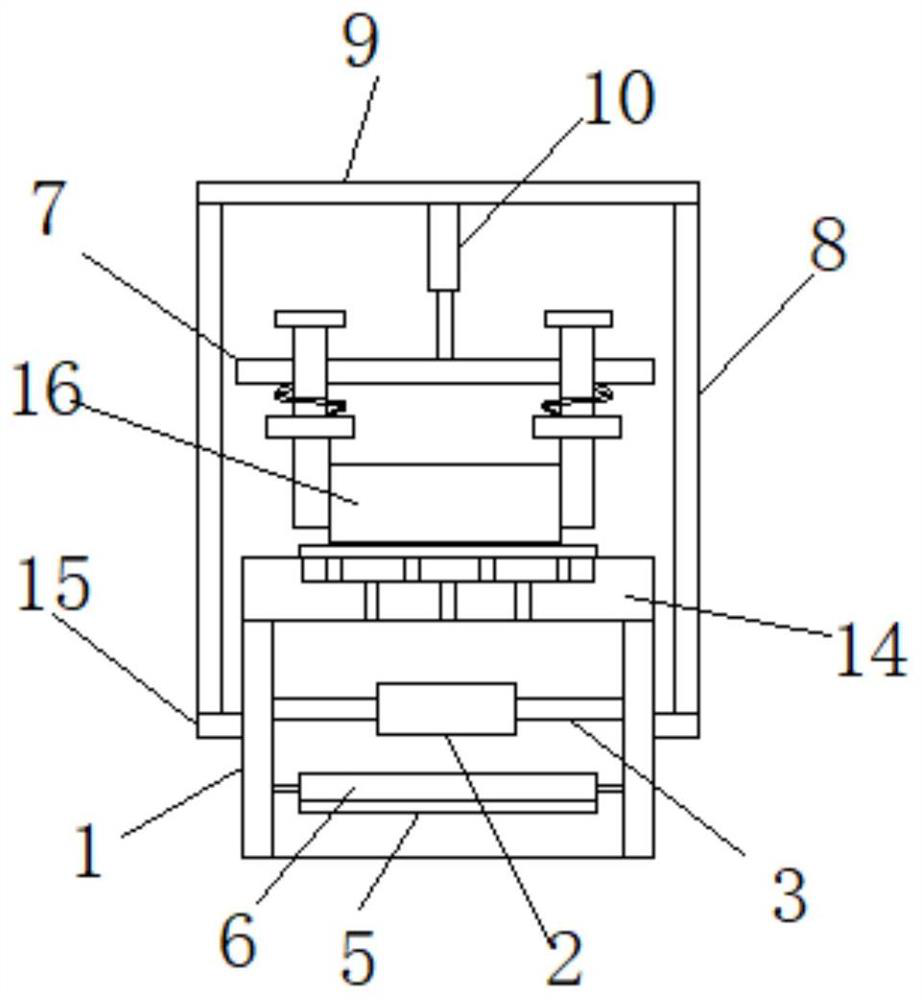 A heating device for corrugated board production line