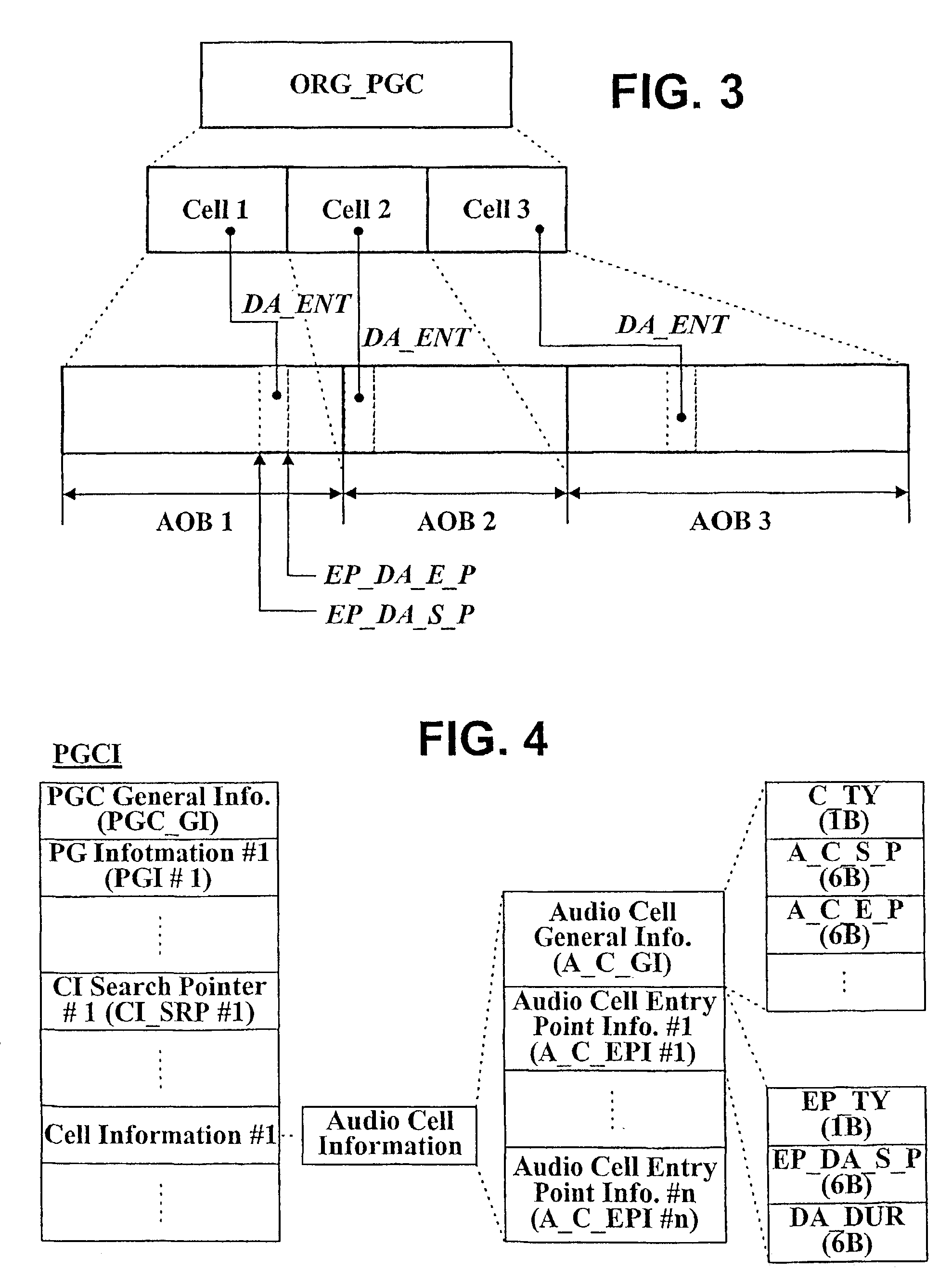 Method of recording and reproducing sample data to/from a recording medium and sample data containing recording medium
