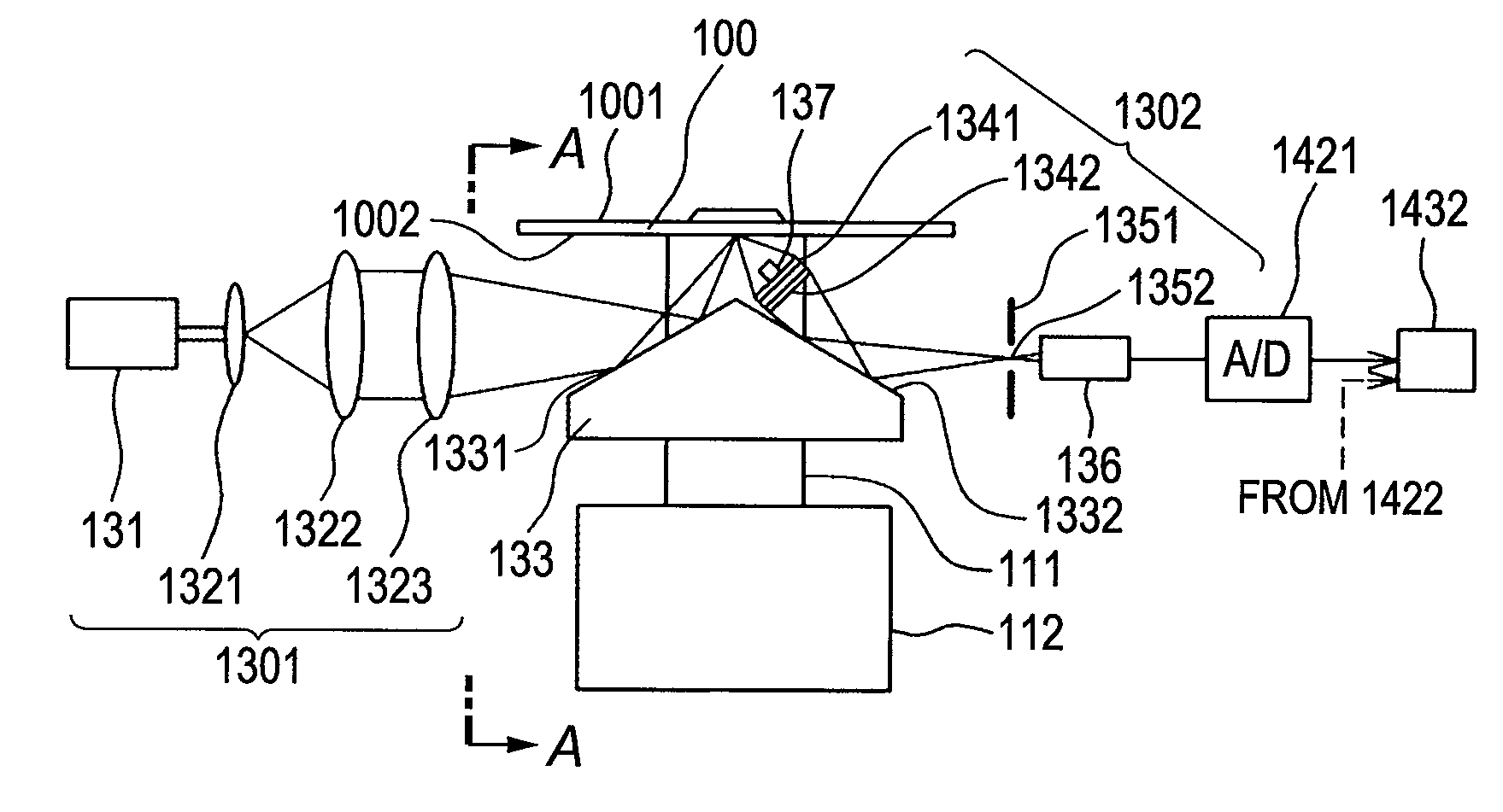 Method and device for inspecting defects on both surfaces of magnetic disk
