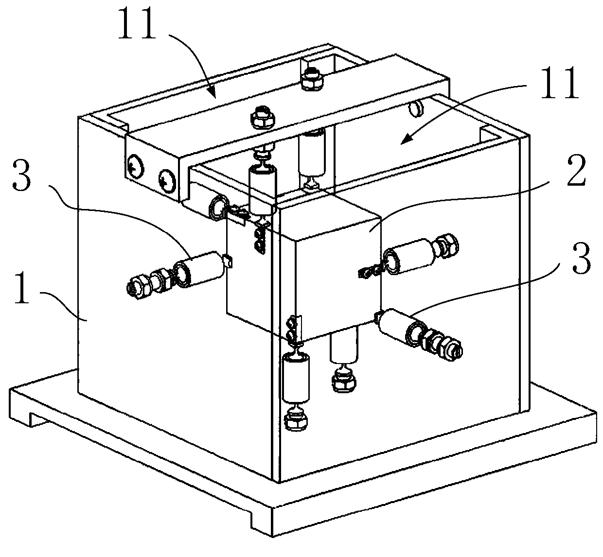 Preloaded Parallel Six-Dimensional Acceleration Sensor and Its Measurement and Sensitivity Analysis Method