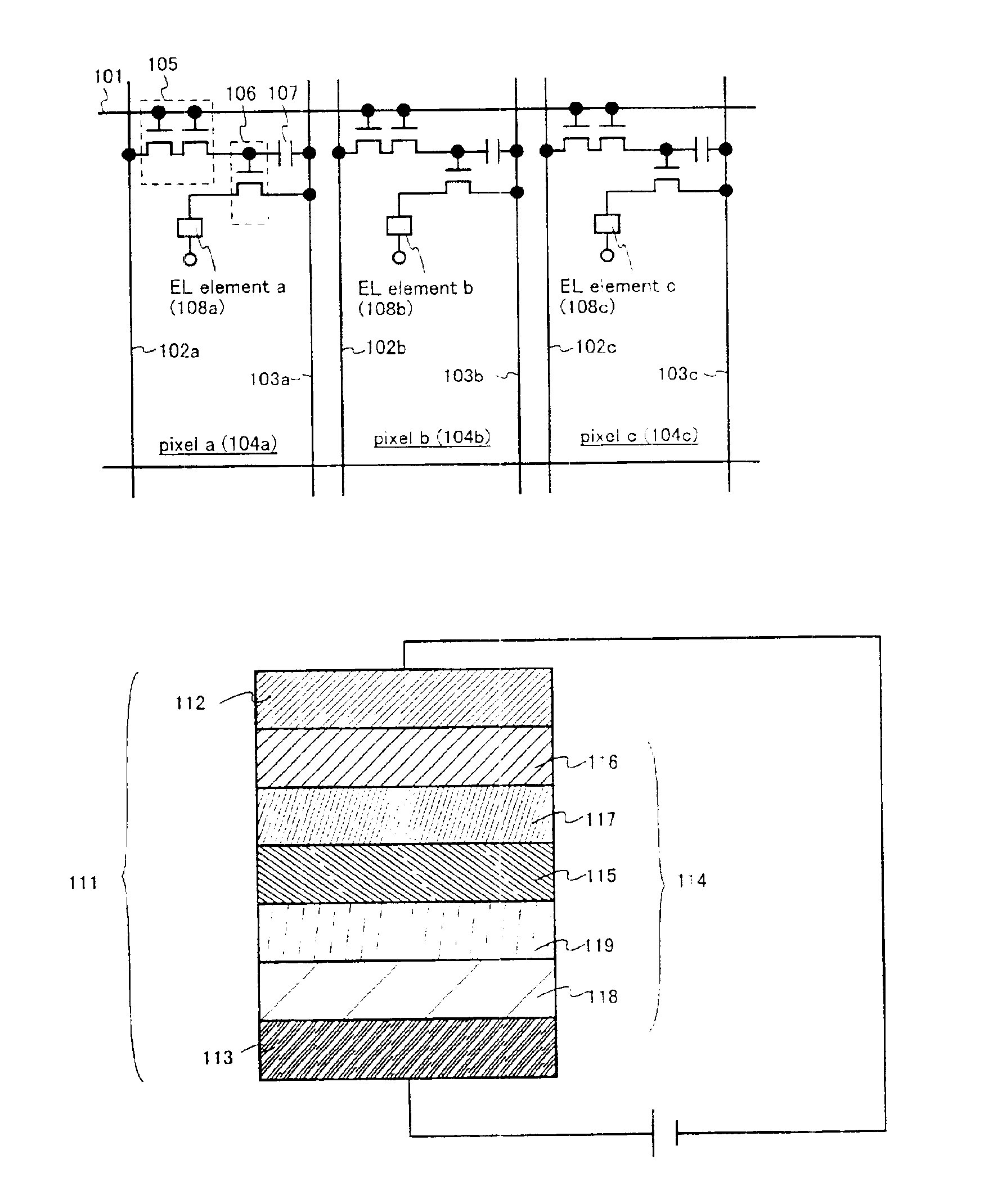Light emitting device comprising light-emitting layer having triplet compound and light-emitting layer having singlet compound