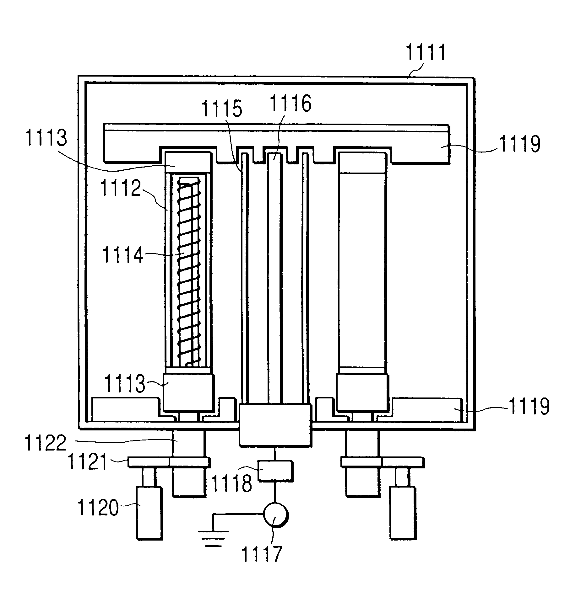 Deposited film forming apparatus