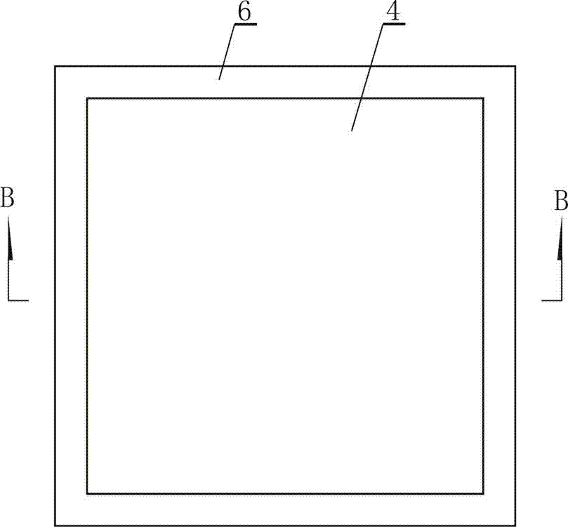 Plugging method and plugging device for high sub-level open draw shaft mouth